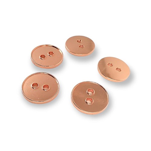 Bronz Antik Metal Düğme 16mm