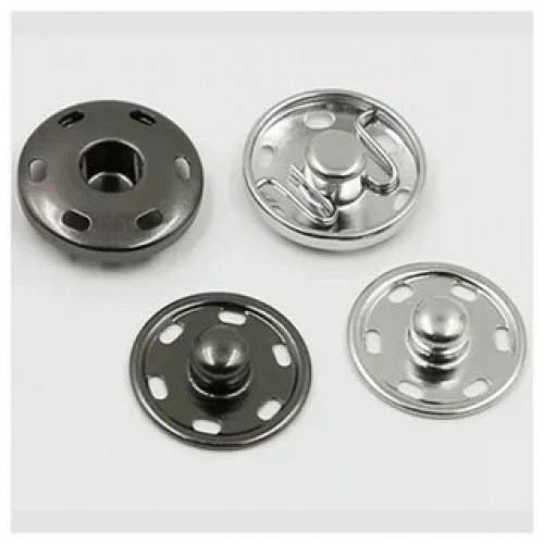 Paslanmaz Çelik Metal Düğme 15mm